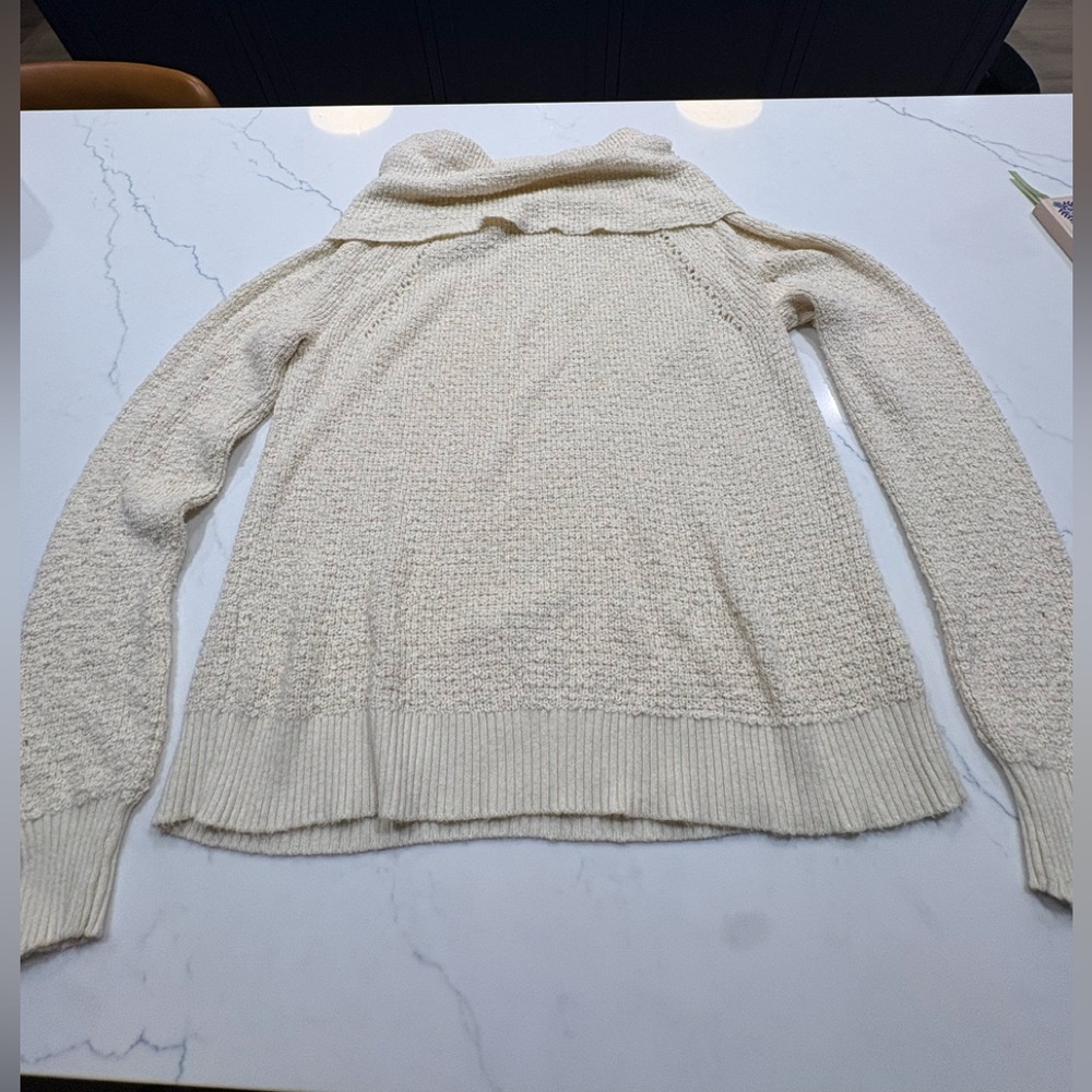 Free people oversized cowl neck sweater.  Size M.
